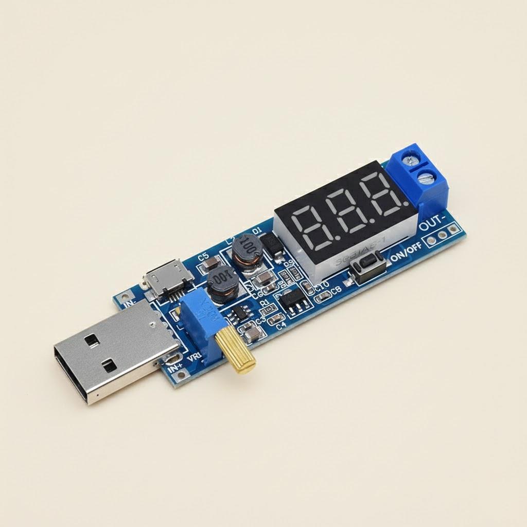 DC-DC 5V to 3 3V 9V 12V 24V USB Step Up Down Power Supply Module Adjustable Boost Buck Converter
DC-DC 5V to 3 3V 9V 12V 24V USB Step Up Down Power Supply Module Adjustable Boost Buck Converter