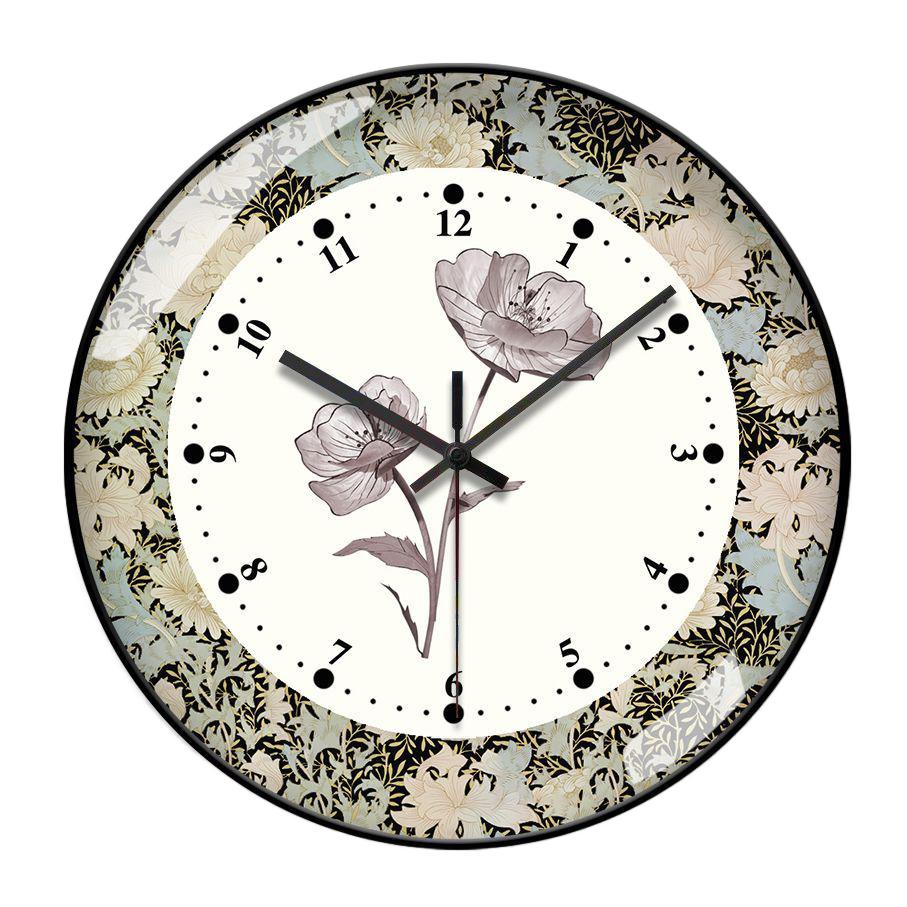 Elegant Vintage Flower Wall Clock Silent Wall Watch Botanical Art Home Decor Creative Gift For Family Housewarming (as the picture,8 inch)
Elegant Vintage Flower Wall Clock Silent Wall Watch Botanical Art Home Decor Creative Gift For Family Housewarming (as the picture,8 inch)