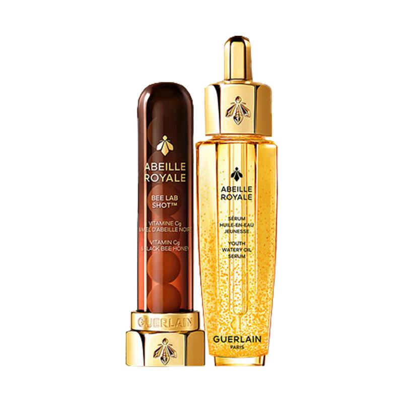 GUERLAIN Abeille Royale Skincare Set, BEE LAB SHOT 7 Pcs+SERUM HUILE-EN-EAD JEUNESSE YOUTH WATERY OIL SERUM 30ml
GUERLAIN Abeille Royale Skincare Set, BEE LAB SHOT 7 Pcs+SERUM HUILE-EN-EAD JEUNESSE YOUTH WATERY OIL SERUM 30ml