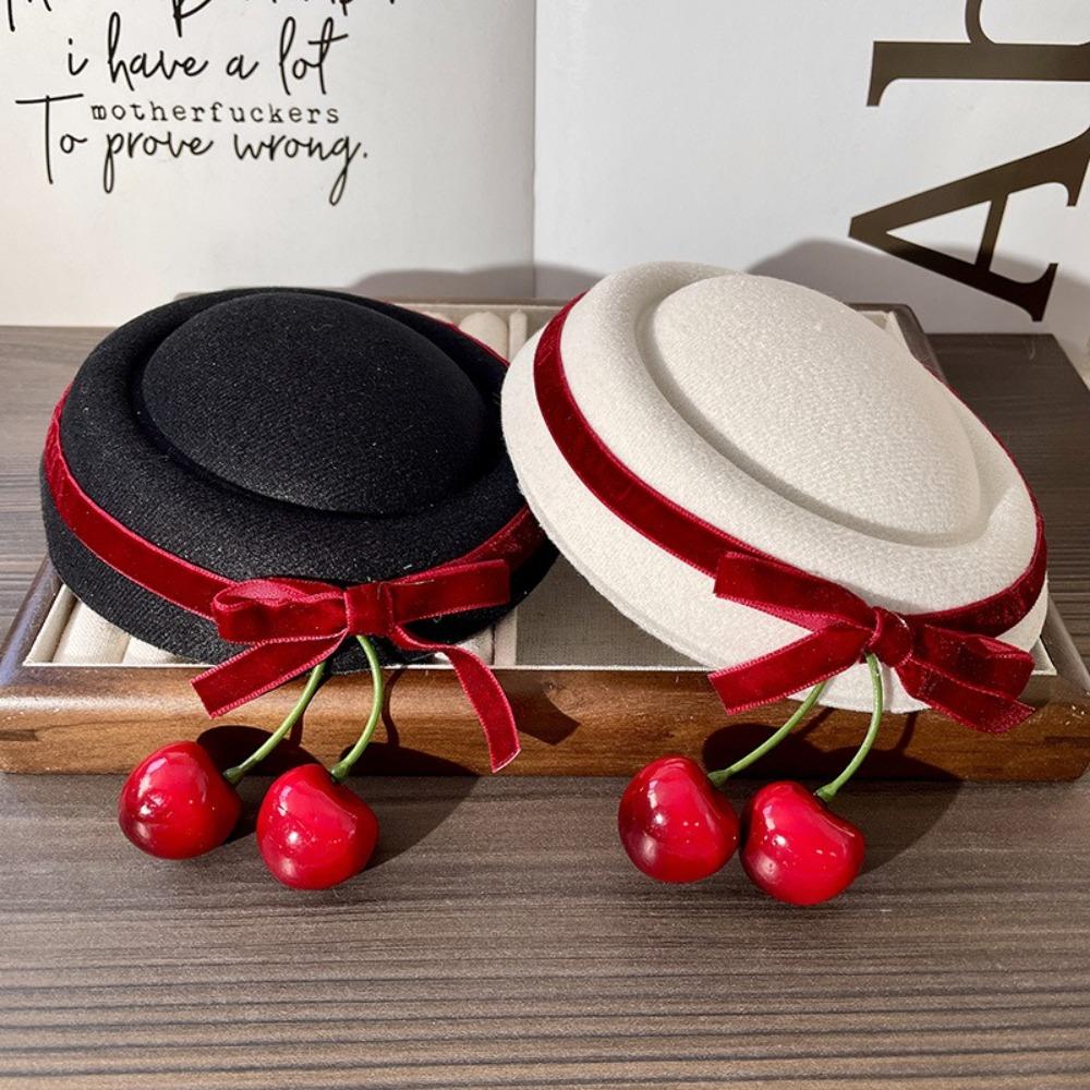 Headdress Round Hat Hair Clip Velvet Bow Women Hairpin Sweet Cherry Hat Hairpin Dance Show чёрный
Headdress Round Hat Hair Clip Velvet Bow Women Hairpin Sweet Cherry Hat Hairpin Dance Show чёрный