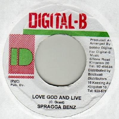 7-дюймовая пластинка SPRAGGA BENZ - Люби Бога и живи none Digital-B Ямайка Регги, Ска и Даб Б/У
7-дюймовая пластинка SPRAGGA BENZ - Люби Бога и живи none Digital-B Ямайка Регги, Ска и Даб Б/У