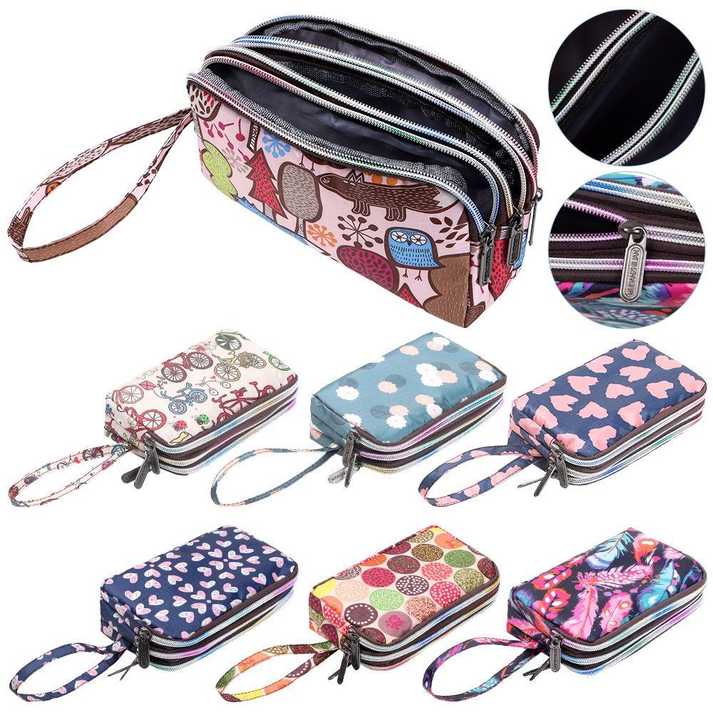 Capacity Waterproof Portable Female Handbag Print Canvas Bag Three-layer Long Wallet Coin Purse
Capacity Waterproof Portable Female Handbag Print Canvas Bag Three-layer Long Wallet Coin Purse