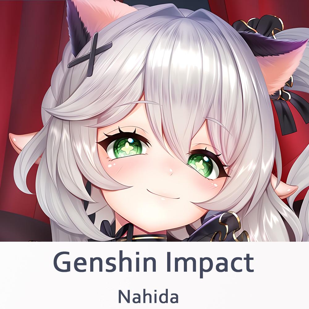 Аниме игра Genshin Impact Nahida наволочка наволочка декоративное обнимающее постельное белье для тела
Аниме игра Genshin Impact Nahida наволочка наволочка декоративное обнимающее постельное белье для тела
