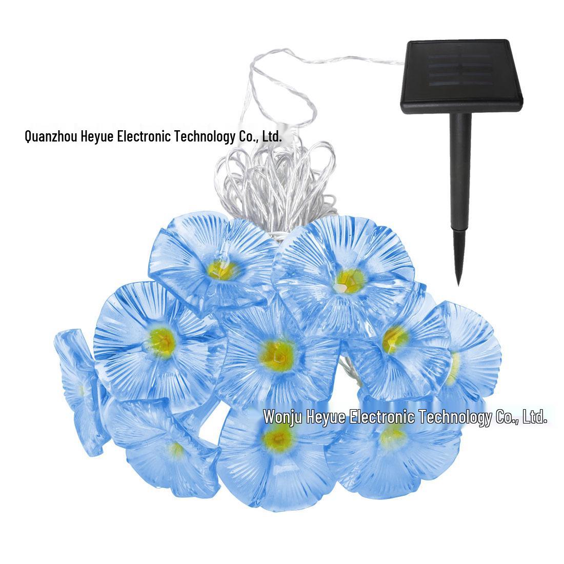 Outdoor Morning Glory Solar LED Hanging Tree & Garden Lights for Villa Landscaping 10 LEDs синій
Outdoor Morning Glory Solar LED Hanging Tree & Garden Lights for Villa Landscaping 10 LEDs синій