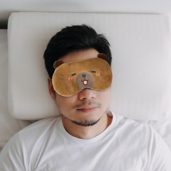 Yousheng Capybara Light Blocking Eye Cover with Elastic Band Plush Cartoon Animal Hot Cold Compress Eye Shade Men Women Travel Nap Sleeping Blackout B
Yousheng Capybara Light Blocking Eye Cover with Elastic Band Plush Cartoon Animal Hot Cold Compress Eye Shade Men Women Travel Nap Sleeping Blackout B