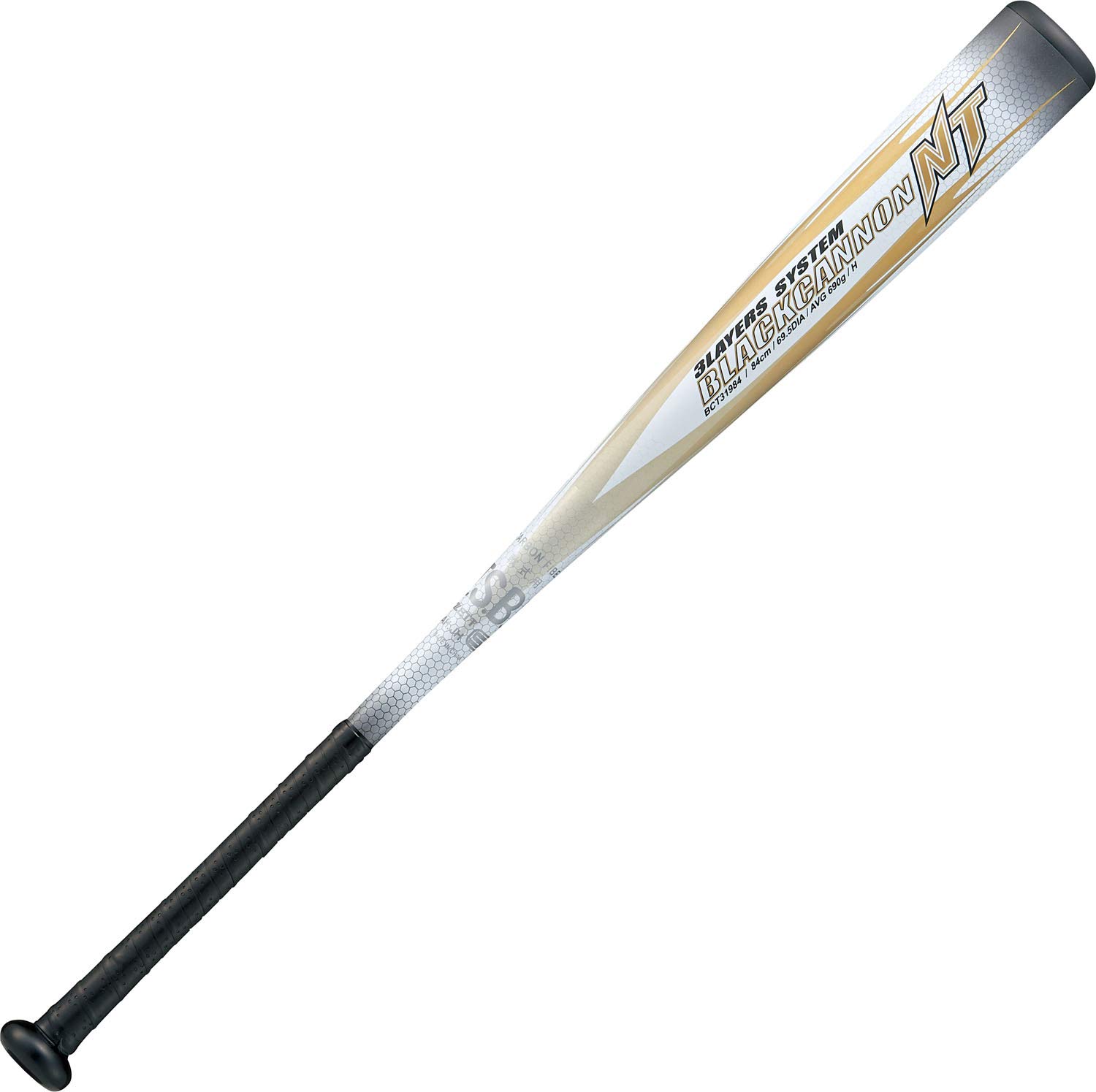 ZETT Black Cannon NT Soft Baseball 690g Average Silver Baseball Soft Baseball General Use Bat, 84cm, Weight, (1300), BCT31984, Bat, Bat,
ZETT Black Cannon NT Soft Baseball 690g Average Silver Baseball Soft Baseball General Use Bat, 84cm, Weight, (1300), BCT31984, Bat, Bat,