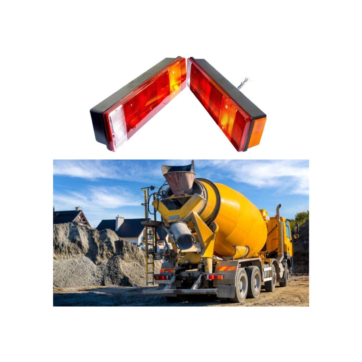 APSMOTIV Truck Tail Light Turn Signal Reverse Brake Light, Rear Flash Lamp, 24v Bulbs Red-Amber-White for Heavy Truck Lights DAF Scania Universal червоний
APSMOTIV Truck Tail Light Turn Signal Reverse Brake Light, Rear Flash Lamp, 24v Bulbs Red-Amber-White for Heavy Truck Lights DAF Scania Universal червоний