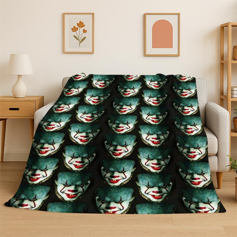 Horror Movie Character Chucky S-Scream Cartoon Flannel Blanket Soft Warm Throw Blanket for Bedroom Living Room Bed Travel Gift 75x90cm
Horror Movie Character Chucky S-Scream Cartoon Flannel Blanket Soft Warm Throw Blanket for Bedroom Living Room Bed Travel Gift 75x90cm