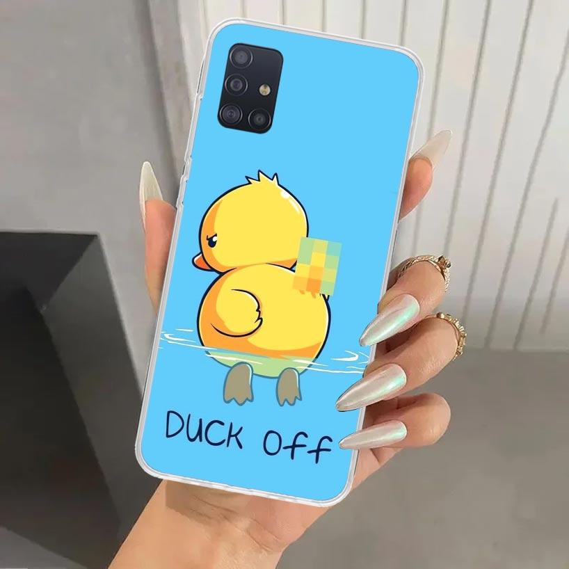 Funny Cute Yellow Duck You Phone Case for Samsung Galaxy A52 A32 A22 A12 A02S A50S A30S A10S Note 20 Ultra 10 Plus S10 A31 A20 A Samsung Note 10 Plus
Funny Cute Yellow Duck You Phone Case for Samsung Galaxy A52 A32 A22 A12 A02S A50S A30S A10S Note 20 Ultra 10 Plus S10 A31 A20 A Samsung Note 10 Plus