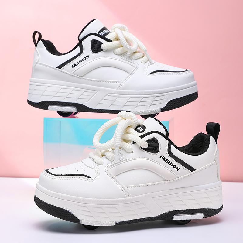 Children Roller Skating Shoes Four Wheel Wear Resistant Fashion Leather Breathe Sports Entertainment Wheel Shoes for Kids EU40 чорний
Children Roller Skating Shoes Four Wheel Wear Resistant Fashion Leather Breathe Sports Entertainment Wheel Shoes for Kids EU40 чорний