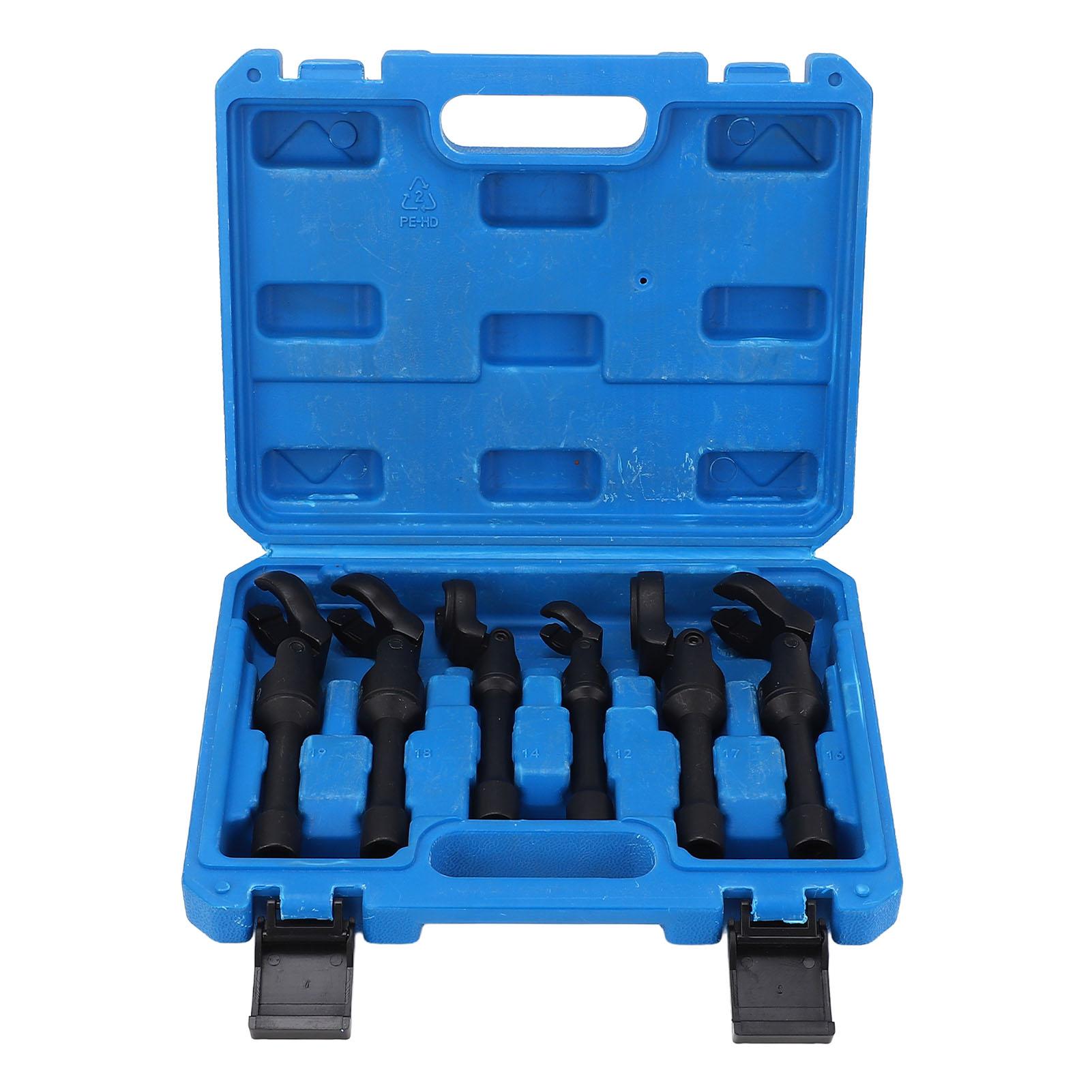 Набор из 6 торцевых ключей воронья лапа с приводами 1/2 дюйма и 3/8 дюйма, метрический, с гибкой головкой воронья лапа , набор ключей для накидных гаек
Набор из 6 торцевых ключей воронья лапа с приводами 1/2 дюйма и 3/8 дюйма, метрический, с гибкой головкой воронья лапа , набор ключей для накидных гаек