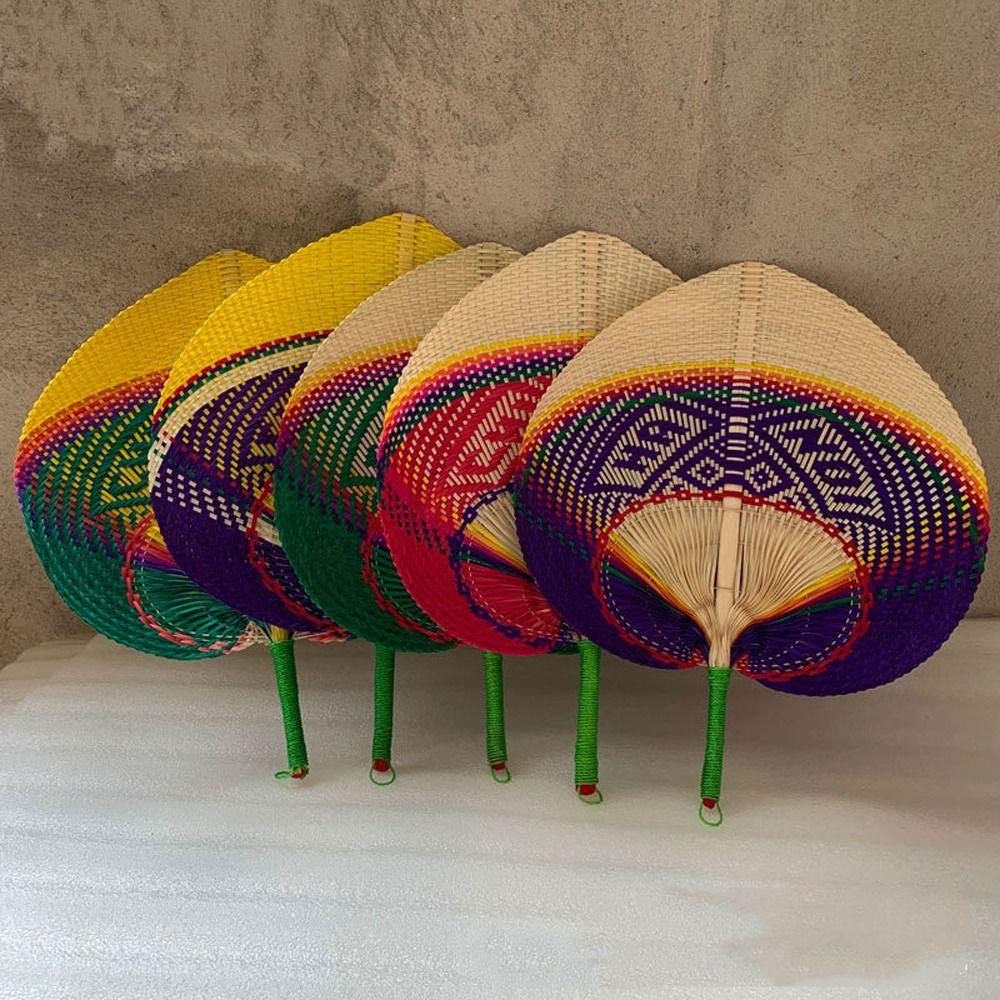 Natural Colorful Bamboo Fan Heart Shaped Hand Fan Photography Props Rattan Fan Children Gift Style 3
Natural Colorful Bamboo Fan Heart Shaped Hand Fan Photography Props Rattan Fan Children Gift Style 3