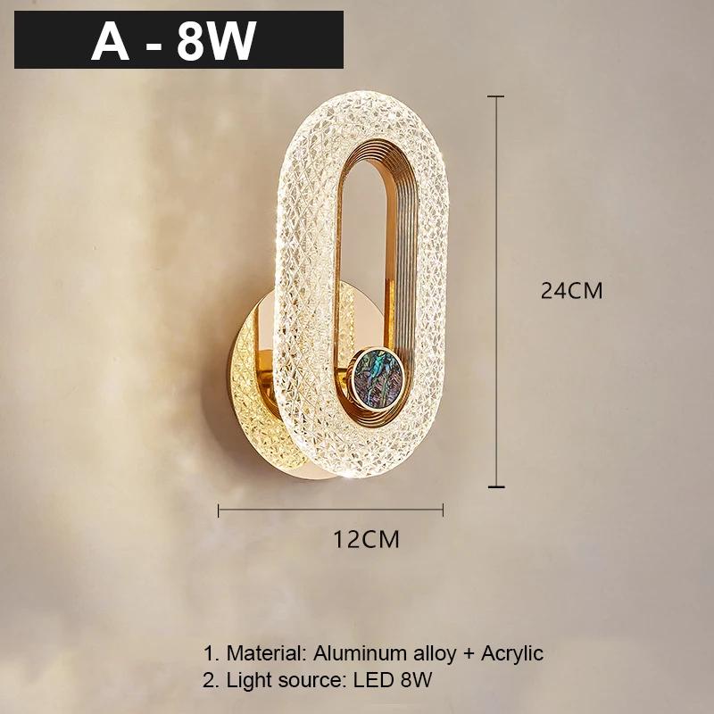LED Wall Lamp Modern Nordic Wall Light Sconces Indoor Lighting for Living Room Bedroom Bedside Light Fixture Wall Decor Bathroom Warm White (2700-3500K)
LED Wall Lamp Modern Nordic Wall Light Sconces Indoor Lighting for Living Room Bedroom Bedside Light Fixture Wall Decor Bathroom Warm White (2700-3500K)