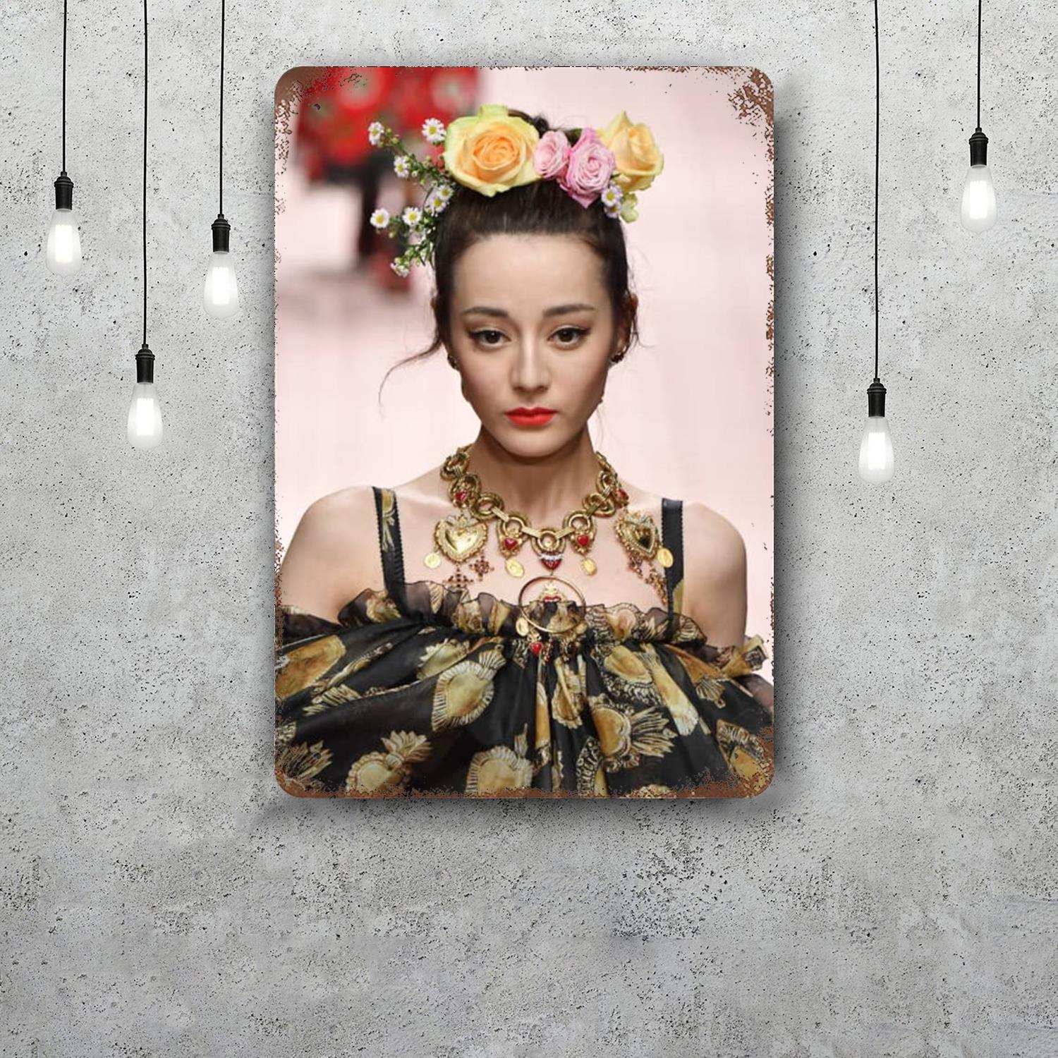 dilraba dilmurat actor Retro Vintage Tin Sign Poster Decorative Plaque Metal Plate Wall Decor 20x30cm(7.8x11.8inch)
dilraba dilmurat actor Retro Vintage Tin Sign Poster Decorative Plaque Metal Plate Wall Decor 20x30cm(7.8x11.8inch)