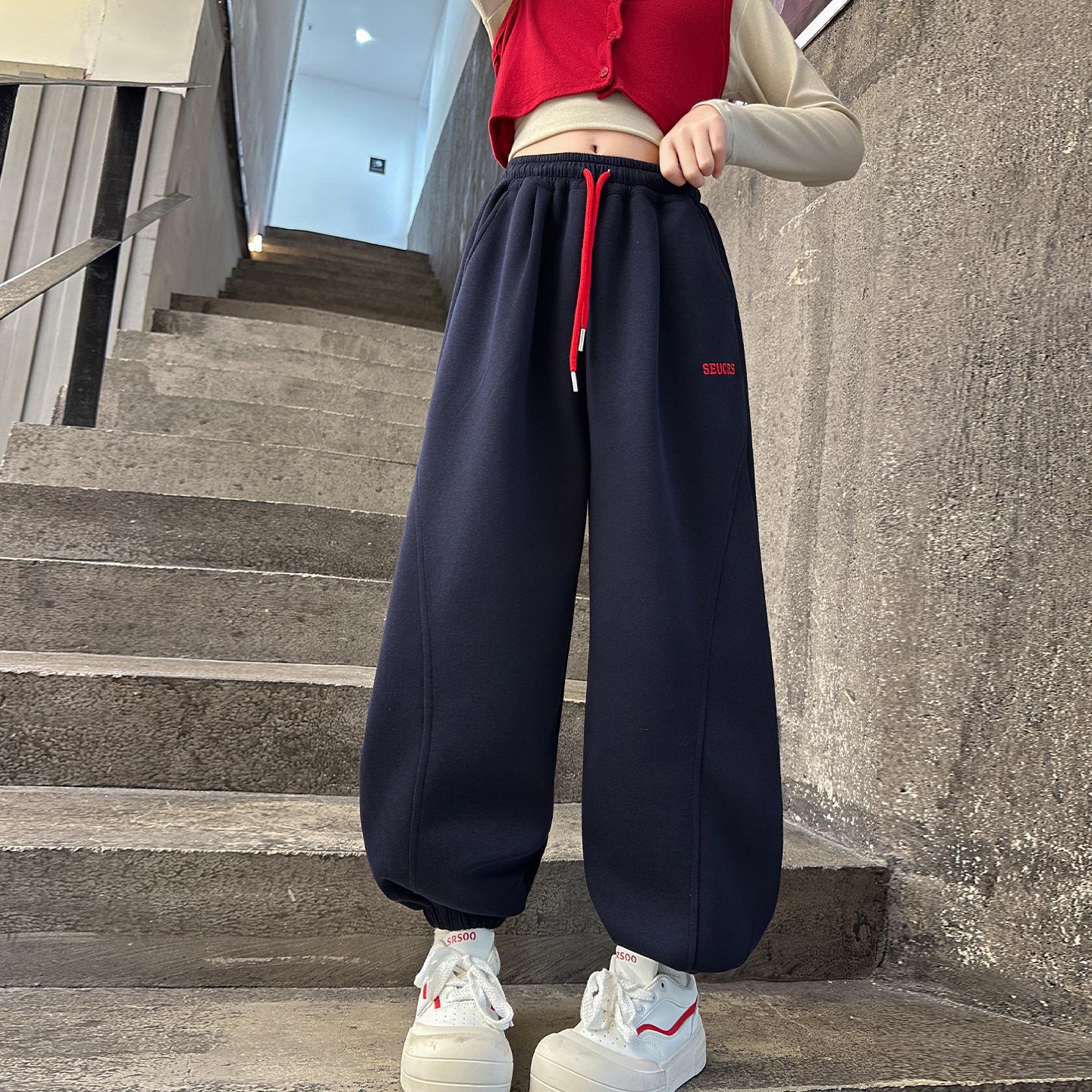 2025 Большие девочки осенние джоггеры: Универсальные модные спортивные штаны 160 cm темно-синий
2025 Большие девочки осенние джоггеры: Универсальные модные спортивные штаны 160 cm темно-синий