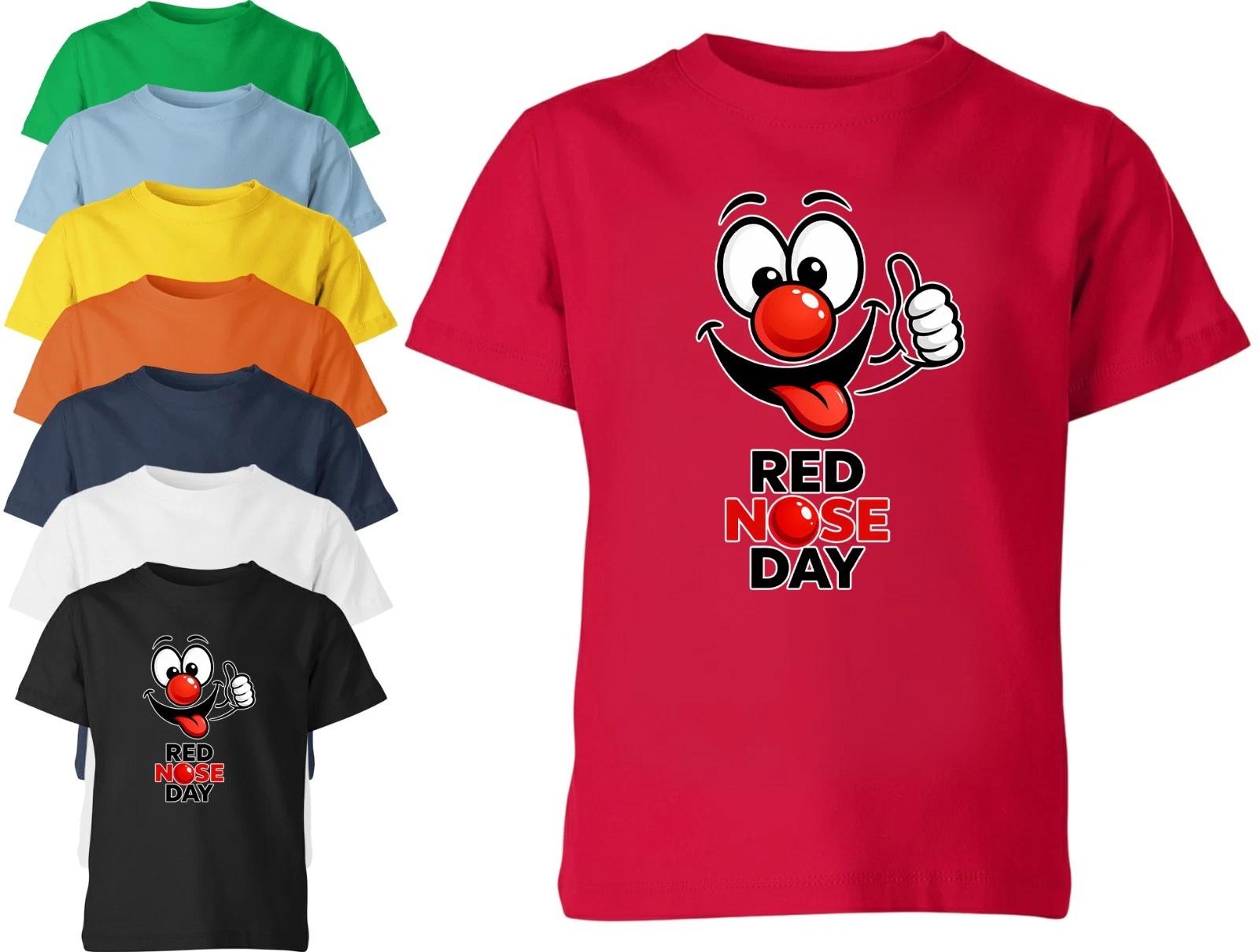 Red Nose Day 2026 Kids T Shirt Funny Red Nose Face Boys Girls Unisex Tee 140
Red Nose Day 2026 Kids T Shirt Funny Red Nose Face Boys Girls Unisex Tee 140