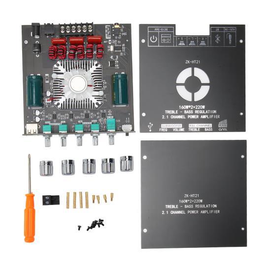Плата підсилювача Bluetooth 2.1-канальний сабвуфер HiFi Бездротовий звуковий модуль підсилювача потужності з керуванням високими частотами басів 15 В–36 В
Плата підсилювача Bluetooth 2.1-канальний сабвуфер HiFi Бездротовий звуковий модуль підсилювача потужності з керуванням високими частотами басів 15 В–36 В