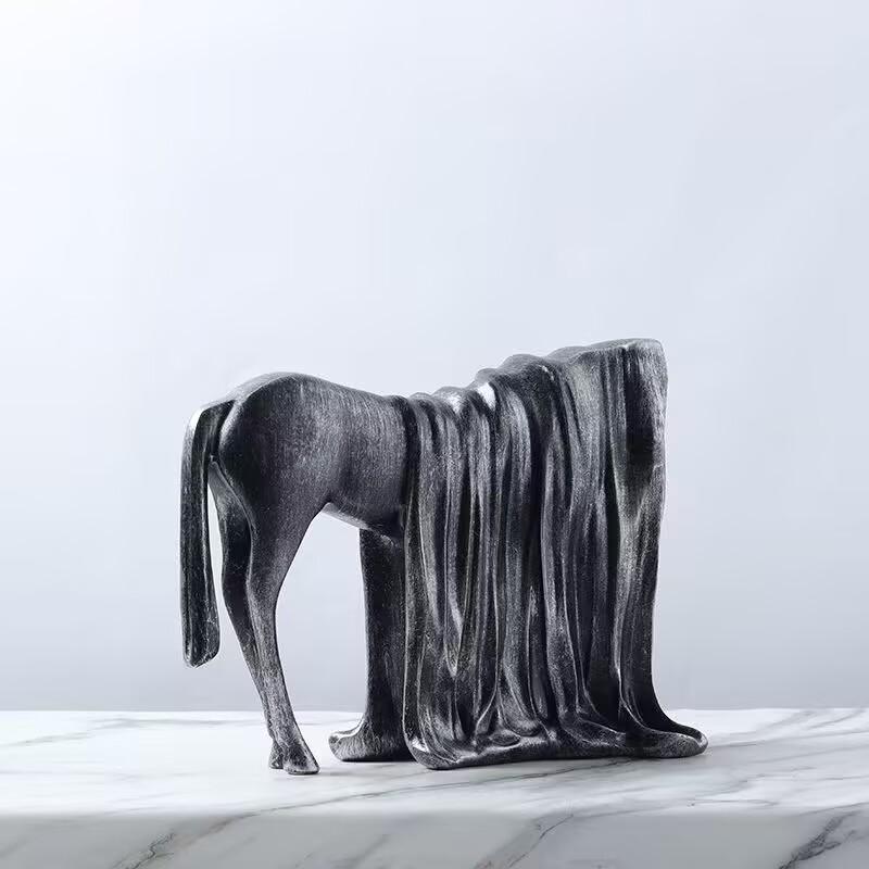 Creative Half Body Horse Sculpture Resin Ornaments Sample Room Sales Office Statue Decoration Home Bookcase Figurine Accessories
Creative Half Body Horse Sculpture Resin Ornaments Sample Room Sales Office Statue Decoration Home Bookcase Figurine Accessories