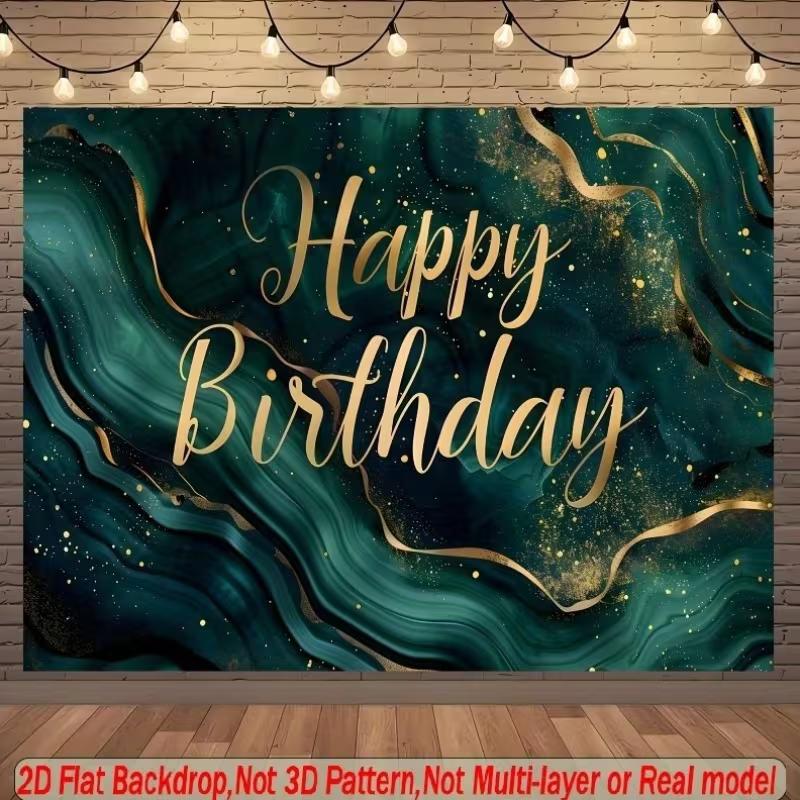 2D Luxury Gold Happy Birthday Backdrop Banner for Formal Party Supplies 47.2x31.5inch/120*80cm
2D Luxury Gold Happy Birthday Backdrop Banner for Formal Party Supplies 47.2x31.5inch/120*80cm
