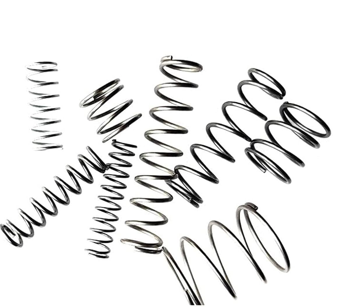 myoseya 10 Piece Compression Spring, 304 Stainless Steel Spring Set, Work, Experiments, Development, DIY, 1.0*7*15mm срібний
myoseya 10 Piece Compression Spring, 304 Stainless Steel Spring Set, Work, Experiments, Development, DIY, 1.0*7*15mm срібний