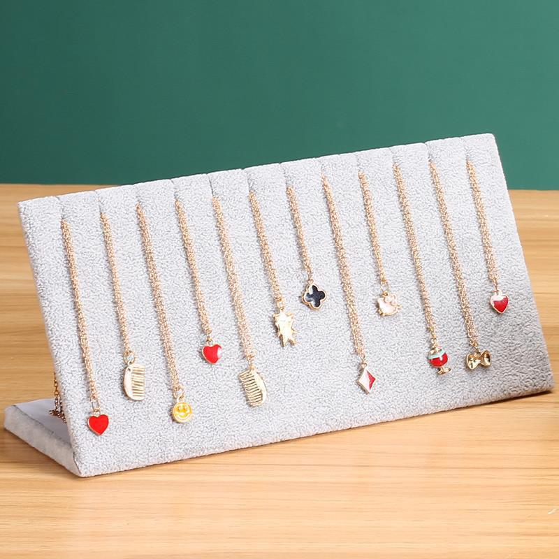 1 шт., L-образная подставка для ожерелий, L-образная подставка для ожерелий из черного плюша серый
1 шт., L-образная подставка для ожерелий, L-образная подставка для ожерелий из черного плюша серый