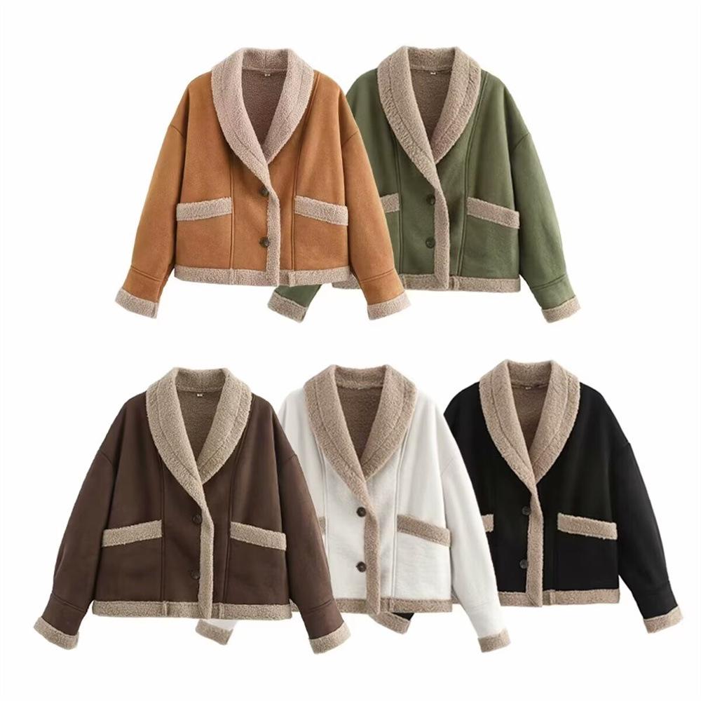 PB&ZA Women s Autumn/Winter 2024 Suede Jacket with Lamb Wool Lining Medium оранжевый
PB&ZA Women s Autumn/Winter 2024 Suede Jacket with Lamb Wool Lining Medium оранжевый
