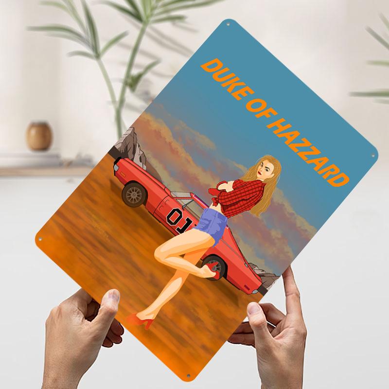 Duke of Hazzard Metal Poster Customized Wall Art Retro Vintage Tinplate Signs for Gaming Room Decoration Cozy Bathroom Decor 7.9x11.8In(20x30cm)
Duke of Hazzard Metal Poster Customized Wall Art Retro Vintage Tinplate Signs for Gaming Room Decoration Cozy Bathroom Decor 7.9x11.8In(20x30cm)