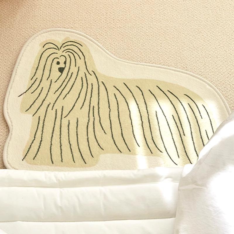 VIKAMA Ins Style Teenage Girl Cute Cartoon Dog Striped Carpet Entry Door Mat Sofa Coffee Table Footrest Bedroom Bedside Blanket 40X60CM(1.3X2FT
VIKAMA Ins Style Teenage Girl Cute Cartoon Dog Striped Carpet Entry Door Mat Sofa Coffee Table Footrest Bedroom Bedside Blanket 40X60CM(1.3X2FT
