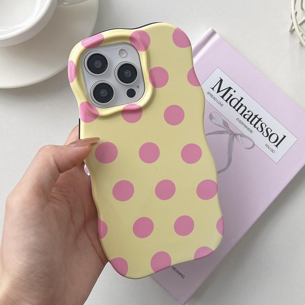 Fashion 2 in 1 Glossy Wave Point Phone Case for iPhone 13 14 15 16 17 Pro Max Wave Edges Comfortable Touch Hard Slim Back Cover iPhone 16 Pro Max
Fashion 2 in 1 Glossy Wave Point Phone Case for iPhone 13 14 15 16 17 Pro Max Wave Edges Comfortable Touch Hard Slim Back Cover iPhone 16 Pro Max