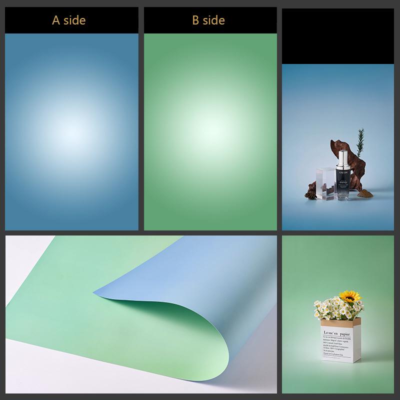 Gradient Color Photography Backdrops 57x87cm 2-Sided Waterproof Photo Backgrounds Studio Wallpaper Photographic Props
Gradient Color Photography Backdrops 57x87cm 2-Sided Waterproof Photo Backgrounds Studio Wallpaper Photographic Props