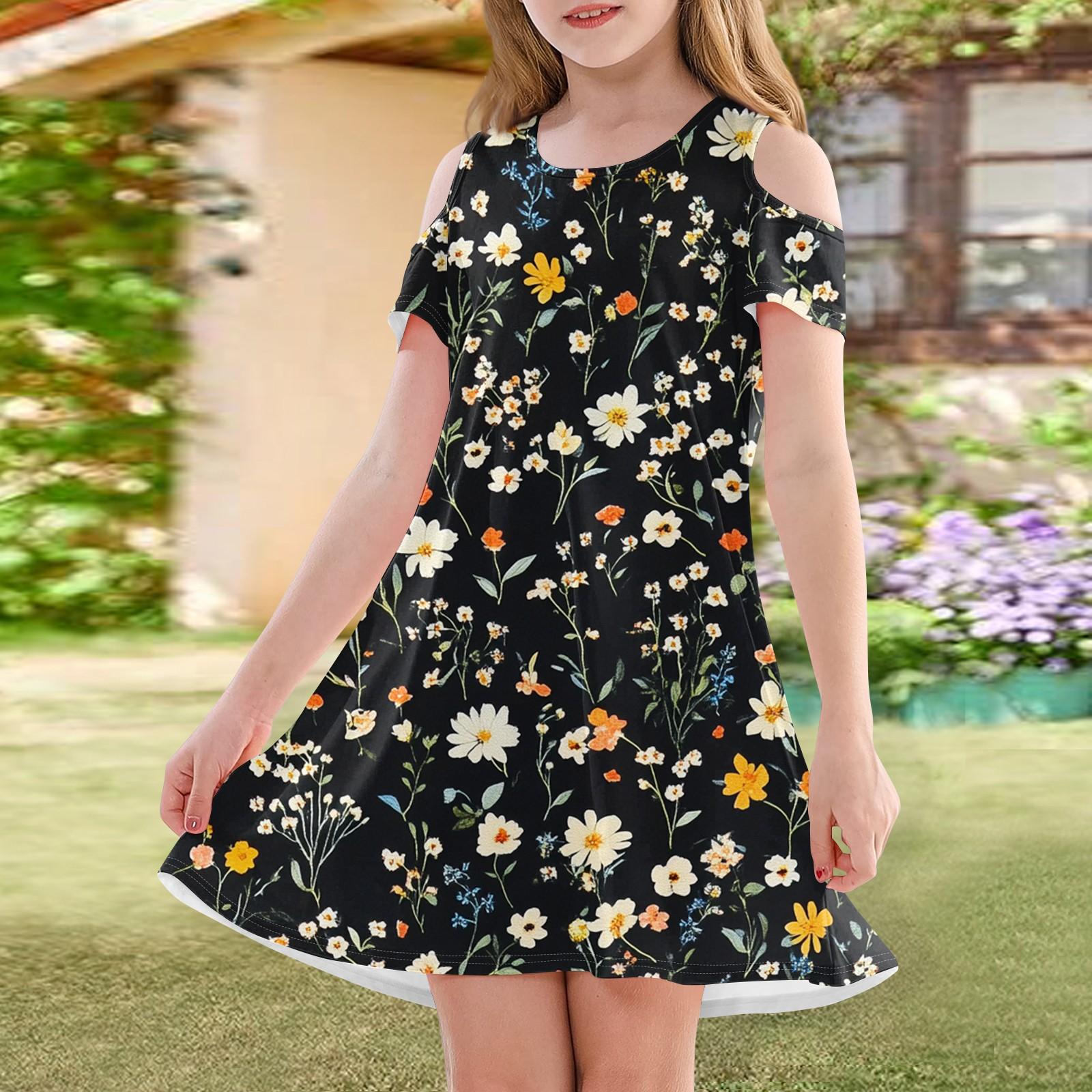 Платье А-силуэта для девочек - летнее повседневное платье без рукавов для малышей 150 чёрный
Платье А-силуэта для девочек - летнее повседневное платье без рукавов для малышей 150 чёрный