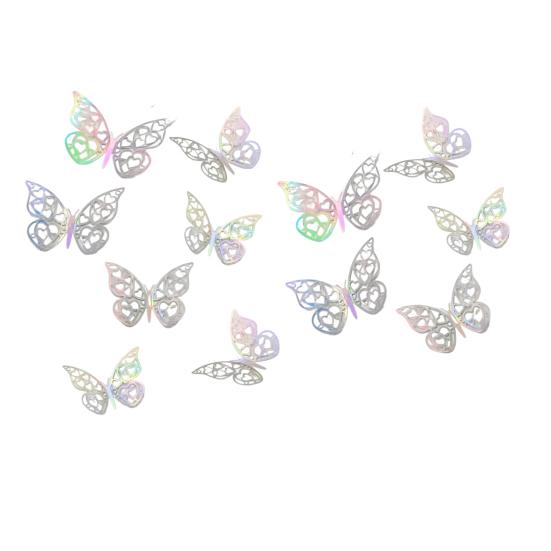 12 Pcs 3D Butterfly Wall Decals 3 Sizes Butterflies Wall Stickers Removable DIY Hollow Metallic Butterfly Decals for Kids Bedroom Nursery Birthday срібний
12 Pcs 3D Butterfly Wall Decals 3 Sizes Butterflies Wall Stickers Removable DIY Hollow Metallic Butterfly Decals for Kids Bedroom Nursery Birthday срібний