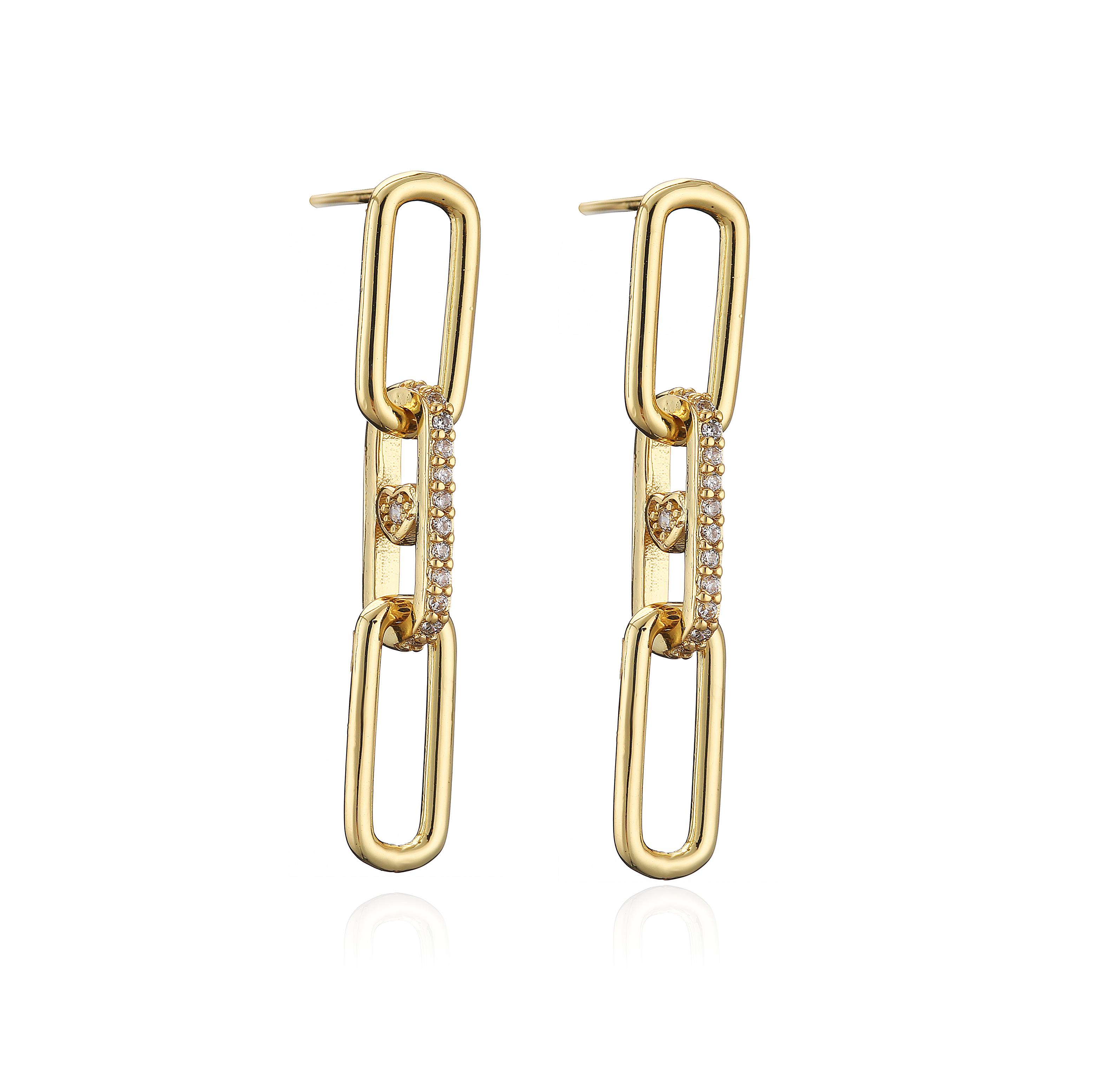 HECHENG,Link Chain Earrings for women,Long Ear Stud earrings,Fashion CZ Zircon Wholesale
HECHENG,Link Chain Earrings for women,Long Ear Stud earrings,Fashion CZ Zircon Wholesale