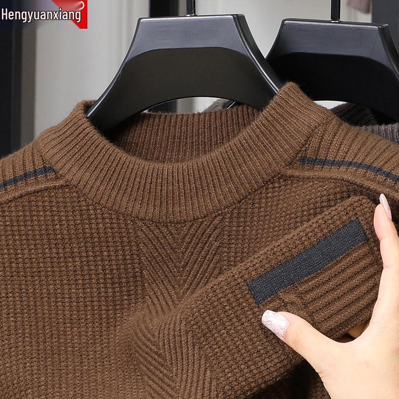Hengyuanxiang Men s Thick Wool Sweater - 100% Pure Wool Winter Knitwear for Middle-aged Dads 2XL
Hengyuanxiang Men s Thick Wool Sweater - 100% Pure Wool Winter Knitwear for Middle-aged Dads 2XL
