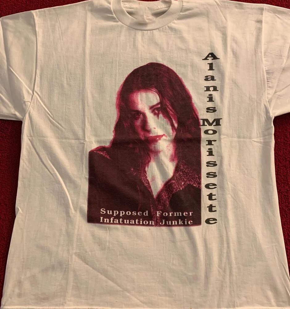 Alanis Morissette Men T-shirt White Unisex Cotton All Sizes Unisex T-Shirt S
Alanis Morissette Men T-shirt White Unisex Cotton All Sizes Unisex T-Shirt S