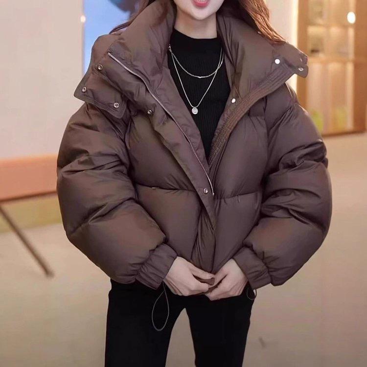 2024 Winter Korean Style Loose Thickened Petite Hooded Down Cotton Jacket Large кавовий
2024 Winter Korean Style Loose Thickened Petite Hooded Down Cotton Jacket Large кавовий