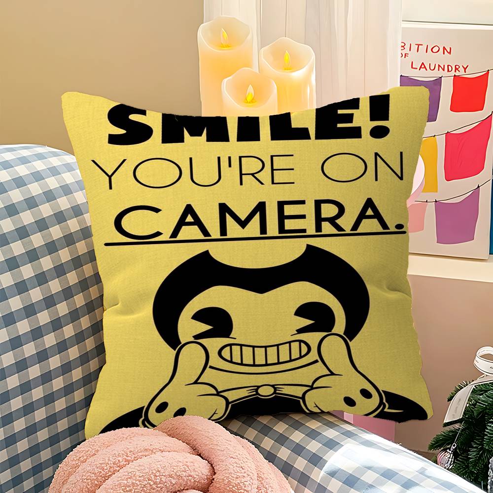 pc Game Bendy And The Ink Machine Pillow Cushion Cover Pillowcase Living Room Sofa Home Decor Customized 30X30cm
pc Game Bendy And The Ink Machine Pillow Cushion Cover Pillowcase Living Room Sofa Home Decor Customized 30X30cm