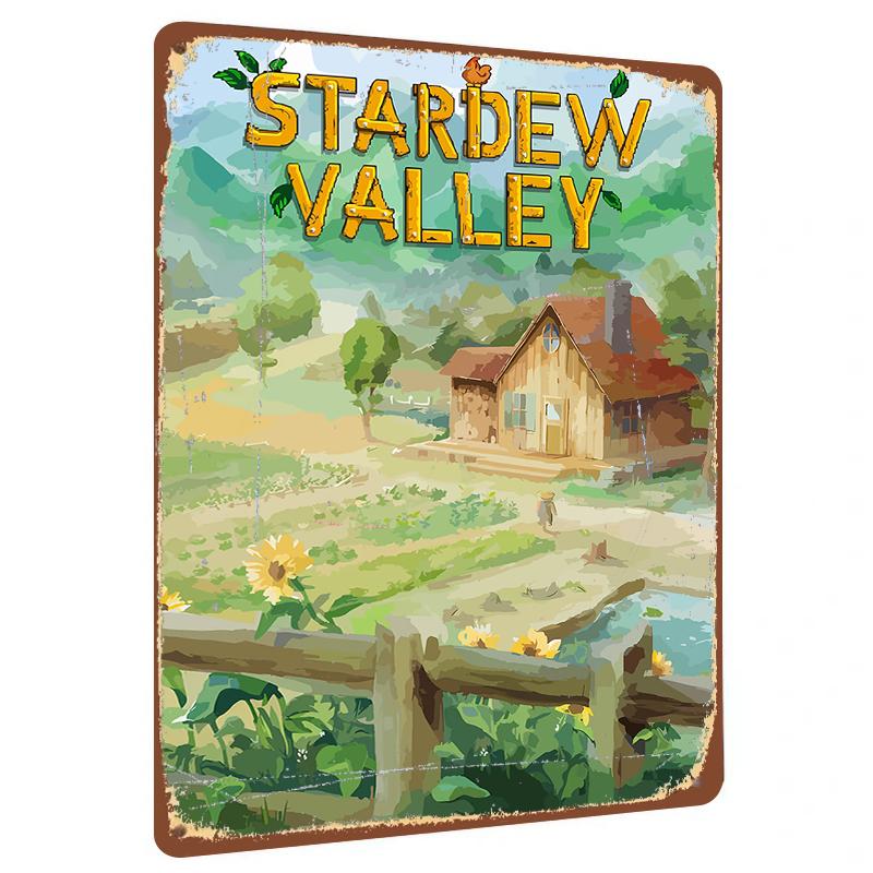 Stardew Valley Classic Game Scene Metal Tin Sign Vintage Decorative Wall Art for Living Room Bedroom 20x30cm(7.8x11.8inch)
Stardew Valley Classic Game Scene Metal Tin Sign Vintage Decorative Wall Art for Living Room Bedroom 20x30cm(7.8x11.8inch)
