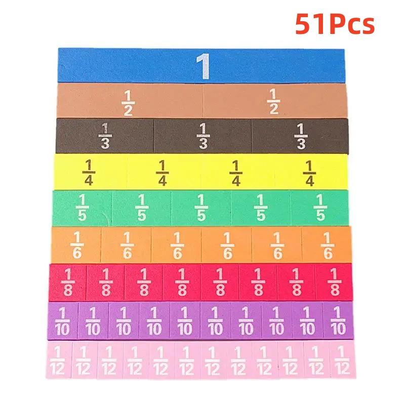 51Pcs Kids Early Learning Toys Learning Fraction Arithmetic Fridge Magnet Toy With Magnetic Math Score Learning Educational Toys
51Pcs Kids Early Learning Toys Learning Fraction Arithmetic Fridge Magnet Toy With Magnetic Math Score Learning Educational Toys