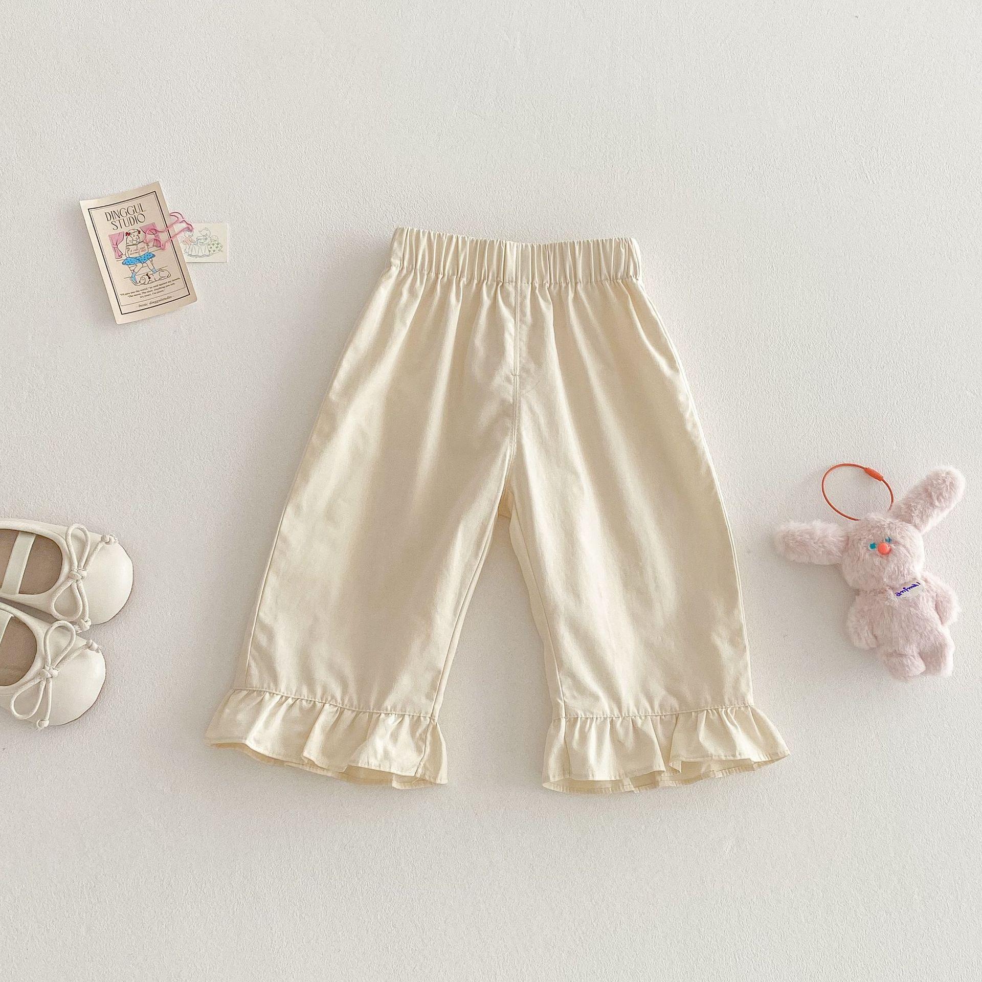 Baby Girls Straight Pants Classic Plaid Casual Trousers Korean Style Summer Kids Clothing 120
Baby Girls Straight Pants Classic Plaid Casual Trousers Korean Style Summer Kids Clothing 120