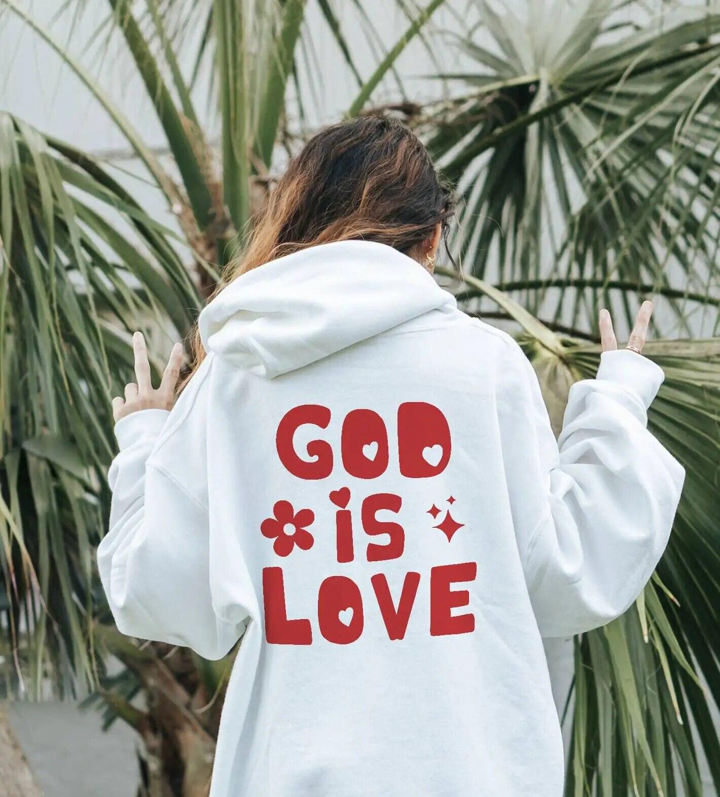 God Is Love Back Print Унисекс/женские свободные толстовки с капюшоном осень-зима модная одежда модные топы дропшиппинг унисекс
God Is Love Back Print Унисекс/женские свободные толстовки с капюшоном осень-зима модная одежда модные топы дропшиппинг унисекс