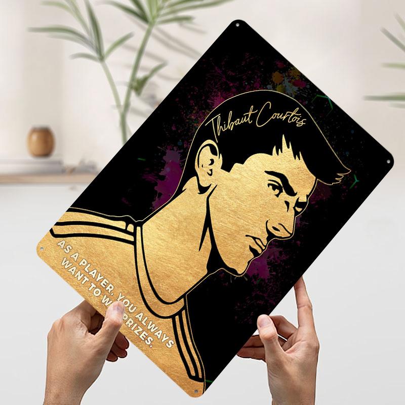 Thibaut Courtois Art Printed Poster Customized Wall Art Retro Vintage Metal Tin Signs for Home Office Decor Bedroom Decorations 20x30cm(7.8x11.8inch)
Thibaut Courtois Art Printed Poster Customized Wall Art Retro Vintage Metal Tin Signs for Home Office Decor Bedroom Decorations 20x30cm(7.8x11.8inch)