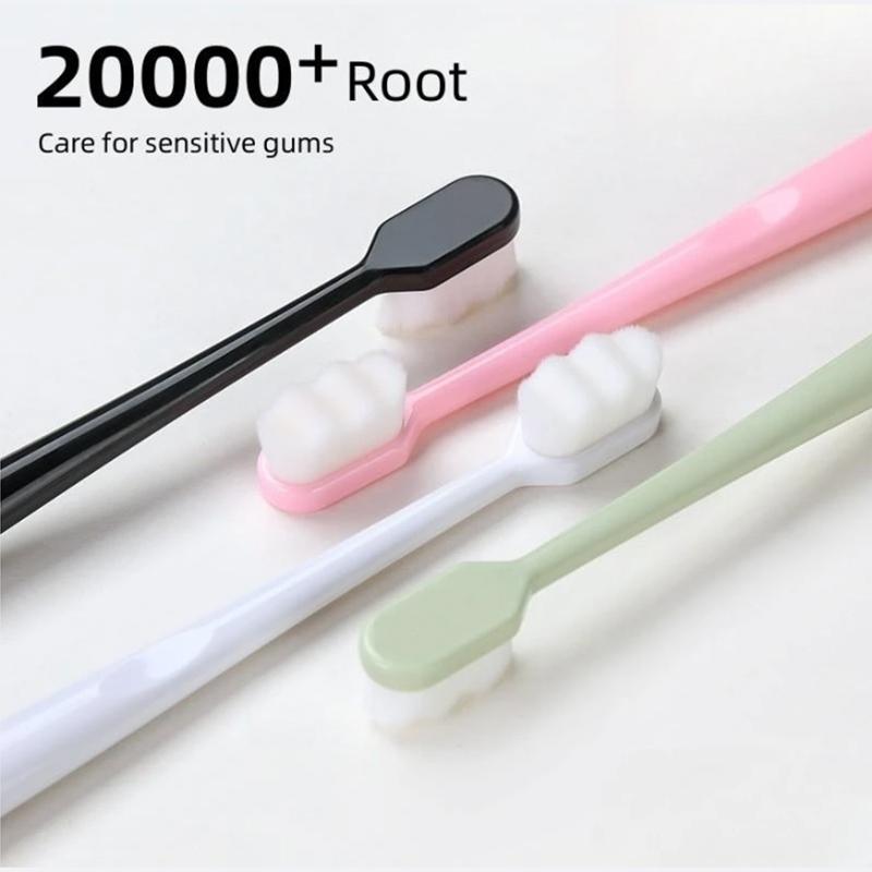 1/3/5PCS Ultra-fine Soft Toothbrush Million Nano Bristle Brush Teeth Deep Cleaning Portable Travel Dental Oral Care Brush
1/3/5PCS Ultra-fine Soft Toothbrush Million Nano Bristle Brush Teeth Deep Cleaning Portable Travel Dental Oral Care Brush
