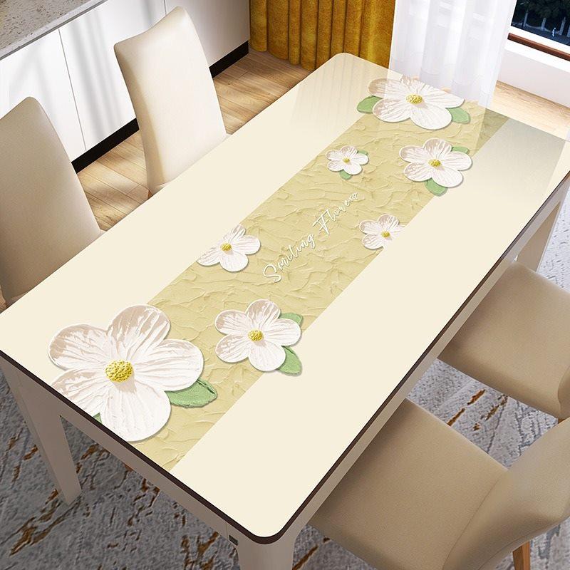 1pcs 3D oil painting dining table insulation pad PVC soft glass coffee table tablecloth, no wash, waterproof, oil proof (as the picture,Small)
1pcs 3D oil painting dining table insulation pad PVC soft glass coffee table tablecloth, no wash, waterproof, oil proof (as the picture,Small)