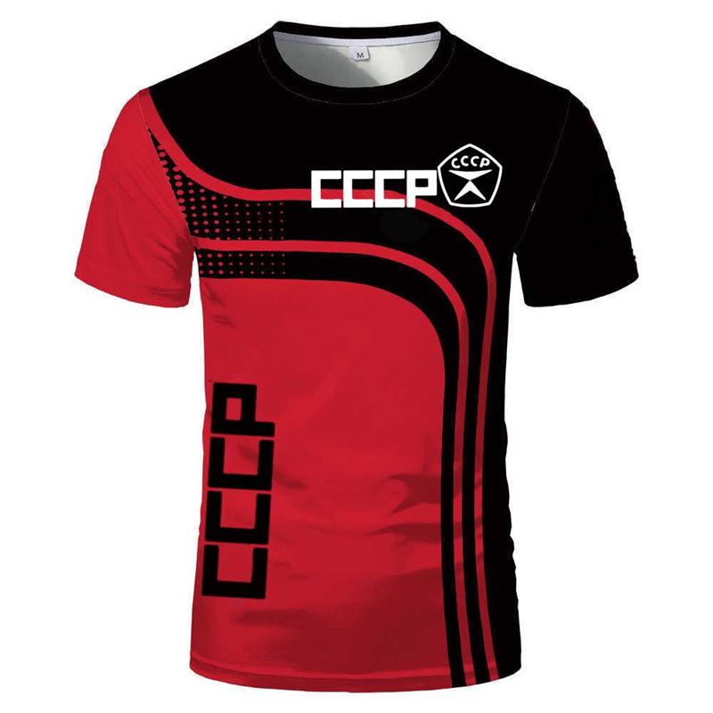 Модные футболки с узором эмблемы Советского Союза, простые повседневные футболки с коротким рукавом, 3D-принтом СССР, свободная спортивная футболка 2XL
Модные футболки с узором эмблемы Советского Союза, простые повседневные футболки с коротким рукавом, 3D-принтом СССР, свободная спортивная футболка 2XL