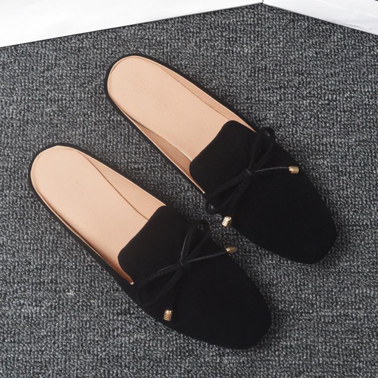Slippers for Women Spring Autumn New Baotou Half Slippers for Lazy Women s Flat Shoes for Outdoor Wear Large Size 41-44 Slipper 40 чорний
Slippers for Women Spring Autumn New Baotou Half Slippers for Lazy Women s Flat Shoes for Outdoor Wear Large Size 41-44 Slipper 40 чорний