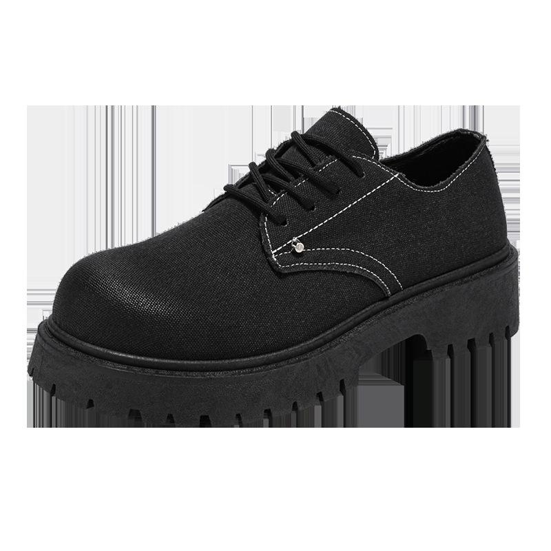 Thick-soled big-head Derby shoes men s new inner height increase British style leather shoes men s commuter casual men s shoes 46 чорний
Thick-soled big-head Derby shoes men s new inner height increase British style leather shoes men s commuter casual men s shoes 46 чорний