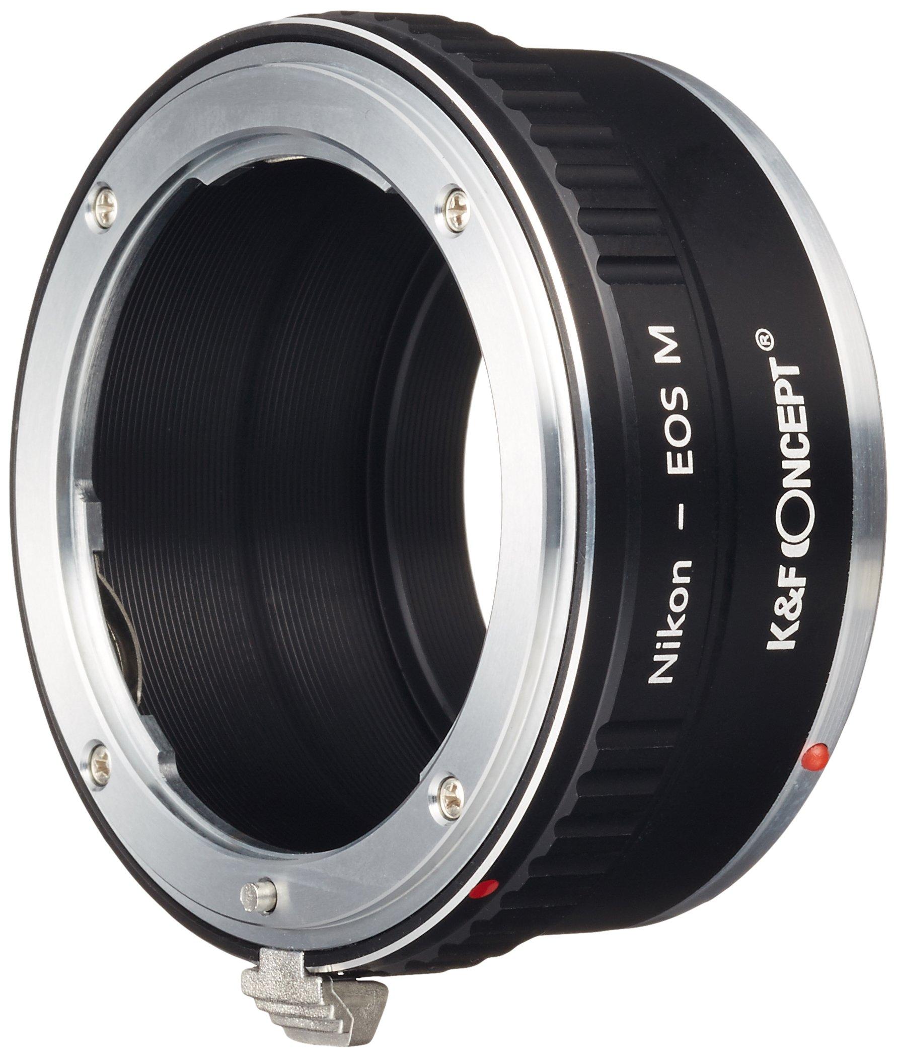 Concept Lens Mount Adapter F mount lens to Canon mount K&F KF-NFEM (Nikon EF-M conversion)
Concept Lens Mount Adapter F mount lens to Canon mount K&F KF-NFEM (Nikon EF-M conversion)