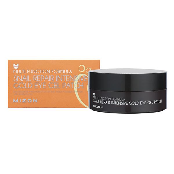 MIZON SNAIL REPAIR INTENSIVE GOLD EYE GEL PATCH Патчи под глаза гидрогелевые с муцином улитки 60шт
MIZON SNAIL REPAIR INTENSIVE GOLD EYE GEL PATCH Патчи под глаза гидрогелевые с муцином улитки 60шт