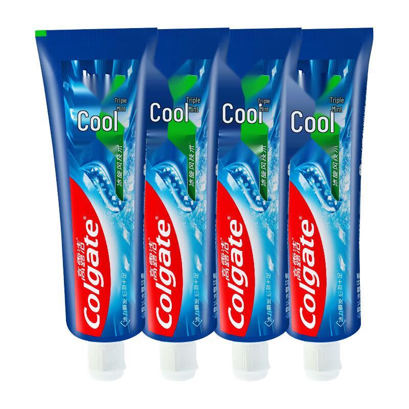Colgate Triple Mint Ice Cool Toothpaste (4-Pack)
Colgate Triple Mint Ice Cool Toothpaste (4-Pack)